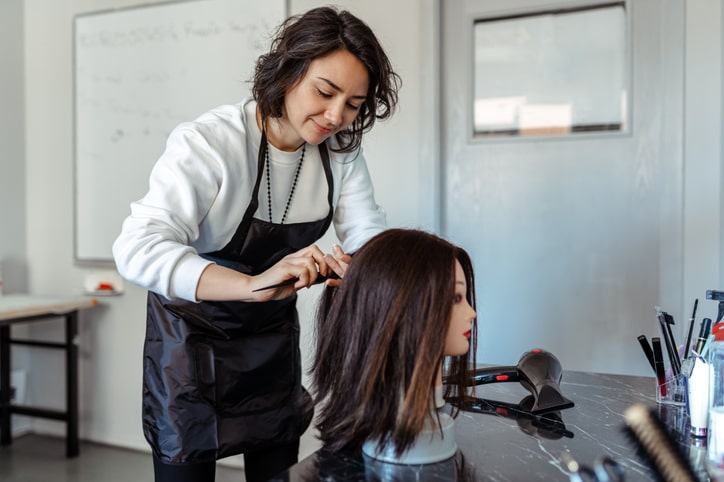 Beauty School Student 