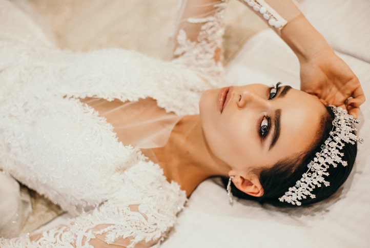 Get Eyelash Extensions on Wedding Day