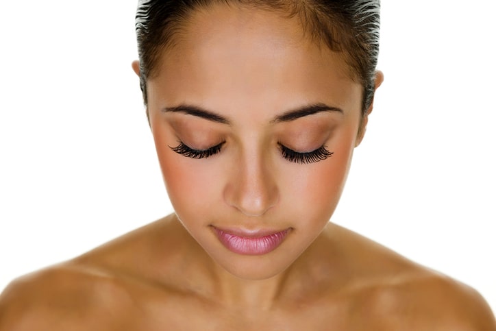 Woman With Best Eyelash Extensions