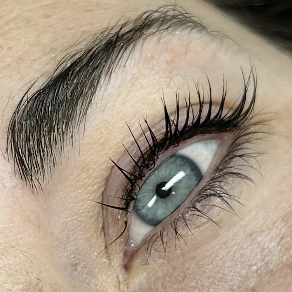 Woman with Lash Lift
